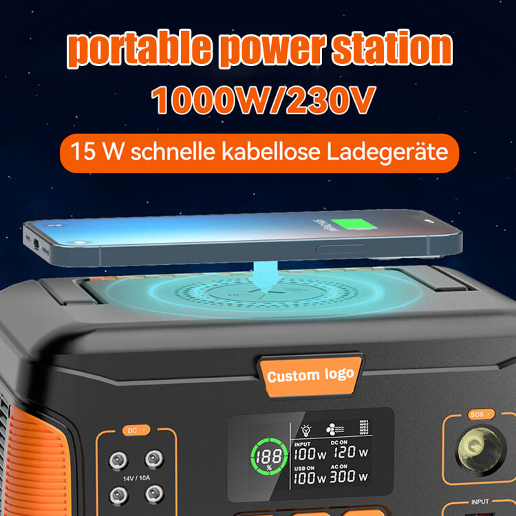1000w solar power station