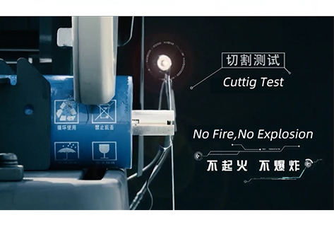 Yinlong battery physical damage test