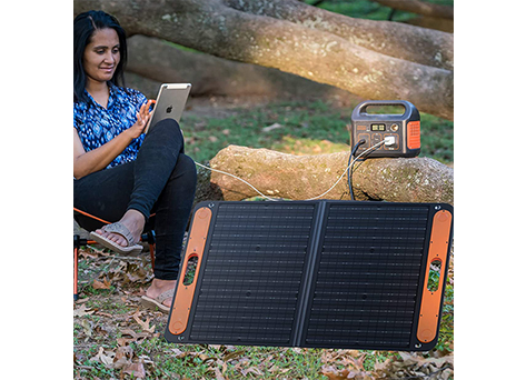 Outdoor travel large charging bank look over here