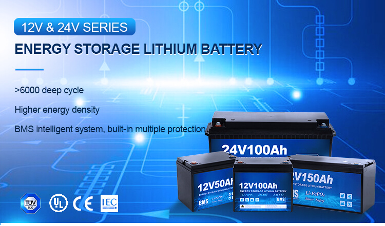 12v 100ah Lithium-ion battery