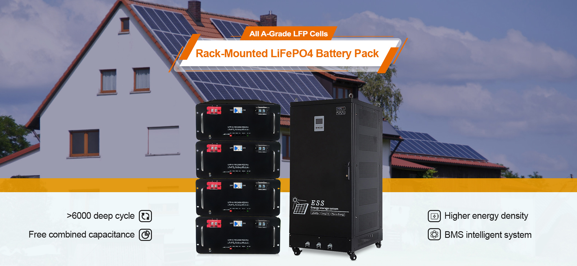 Rack Module Lifepo4 Battery Pack