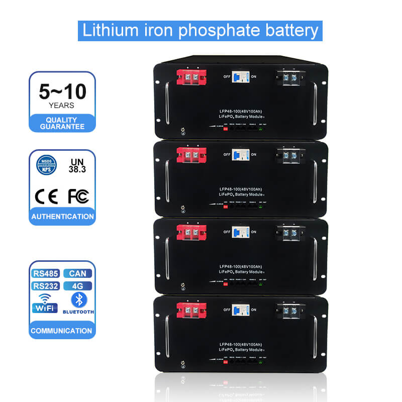 Lifepo4 48v 200ah Storage Battery 6000 Cycle Rack Mounted Lithium ion Battery
